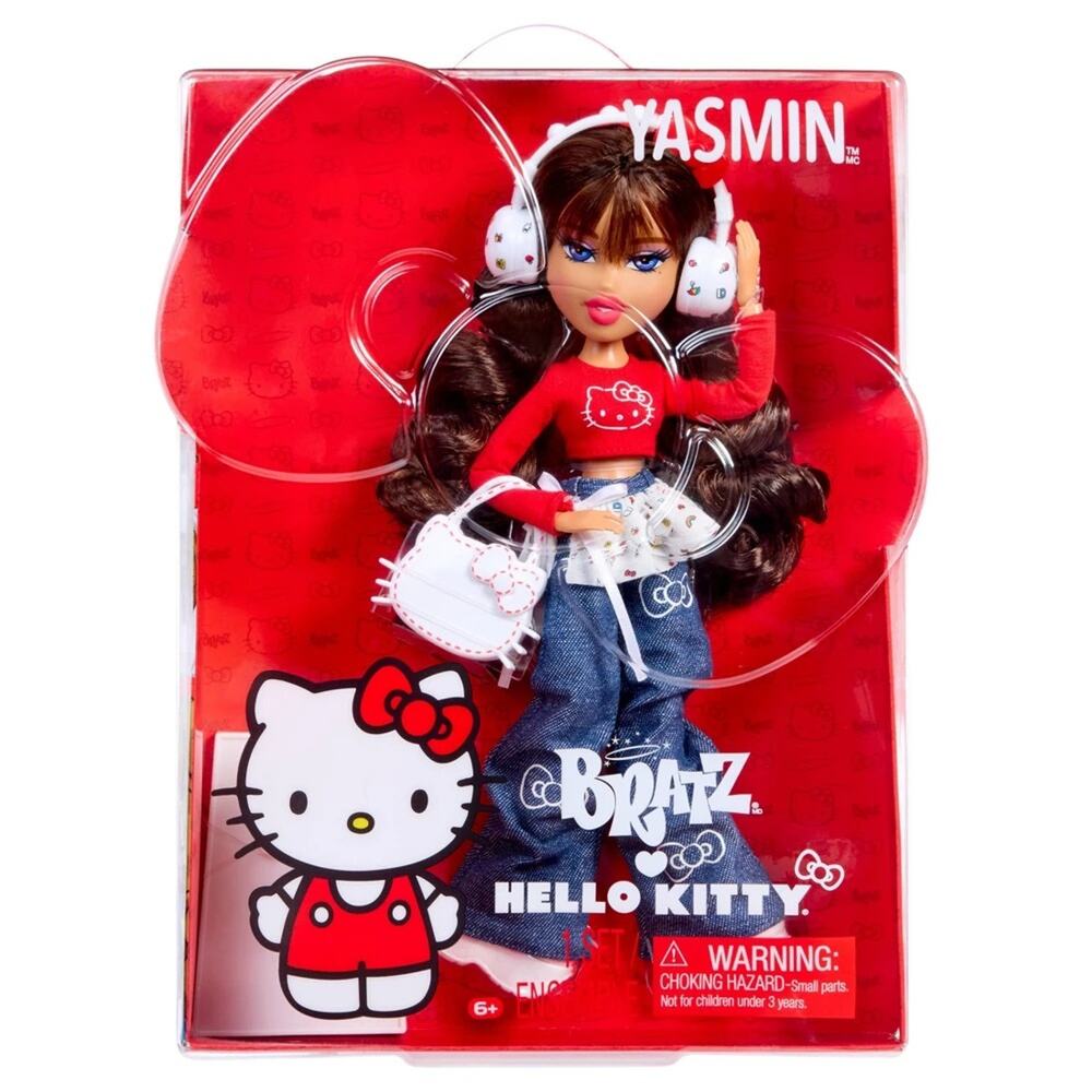 Bratz x Hello Kitty Yasmin Sanrio Fashion Doll - NIB New In Box